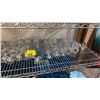 Image 3 : SHELF OF ASSORTED GLASS AND CRYSTAL WARE\