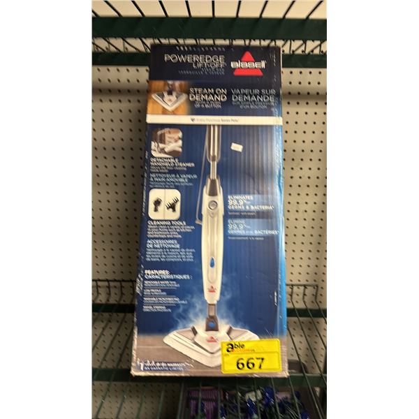 BISSELL POWER EDGE LIFT OFF STEAM MOP