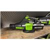 Image 2 : SHELF OF GREENWORK PRO CORDLESS BLOWERS * MISSING ATTACHMENTS*