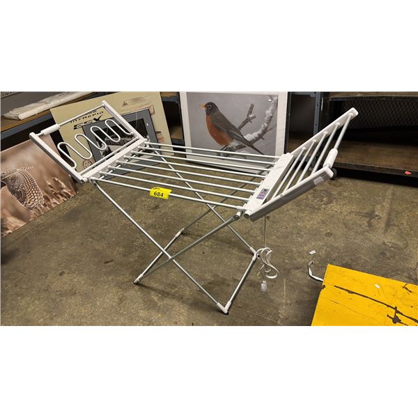 FOLDABLE ELECTRIC HEATED DRYING RACK MODEL L1930515
