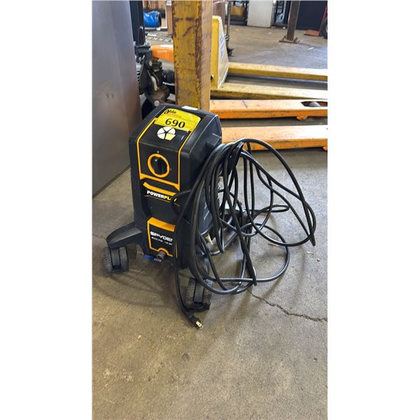 POWERPLAY 2000 PSI PORTABLE ELECTRIC PRESSURE WASHER