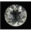 Image 1 : 8.71ct Ultimate Flawless Quartz Crystal Gem Round Checker Cut (GEM-21600)