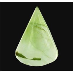 32.21ct Fine Prehnite Gem Pear Cut (GEM-20702)