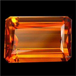 55.78ct Wonderful Emerald Cut Madeira Orange Citrine (GEM-23164)