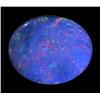 2.3ct Australian Black Opal Doublet Full Fire (GEM-22624A)