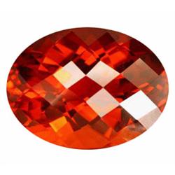 56.75ct Wonderful Oval Checker Madeira Orange Citrine (GEM-22723)
