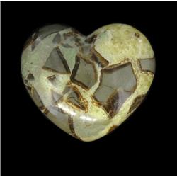 385ct Rare Prehistoric Septerian Carved Heart (GEM-20454)