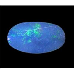 3.61ct Australian Black Opal Doublet Full Fire (GEM-22391A)