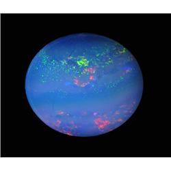 4.82ct Australian Black Opal Doublet Full Fire (GEM-22628B)