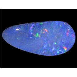 3.32ct Australian Black Opal Doublet Full Fire (GEM-22625B)