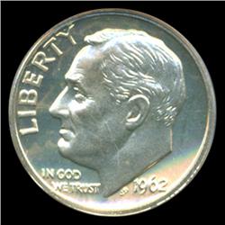 1962 Roosevelt Dime Graded PCGS PR67 with CAM (COI-4774)