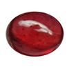 4.4ct Oval Cabochon Blood Red Madagascar Ruby (GEM-19134)