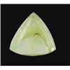 16.1ct Fine Prehnite Gem Trillion Cut (GEM-20708)
