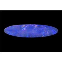 2.1ct Australian Black Opal Doublet Full Fire (GEM-23063F)