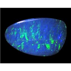 2.04ct Australian Black Opal Doublet Full Fire (GEM-22623B)