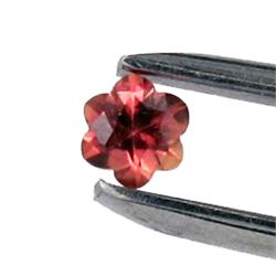 0.37ct Top Clean Flower Cut Orange Songea Sapphire (GEM-4289E)