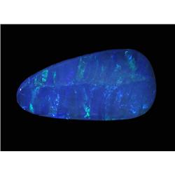 2.91ct Australian Black Opal Doublet Full Fire (GEM-22630B)