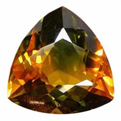 39.95ct Magnificent Trillion Yellow Green Citrine   (GEM-23952)