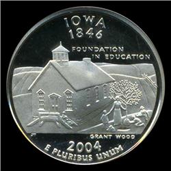 2004S Iowa Quarter Graded NGC PR70 DCAM (COI-5465)