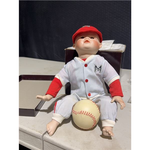 Yolanda's Picture Perfect Babies Baseball Doll by Edwin M. Knowles
