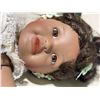 Image 2 : African American Porcelain Doll in White Lace Dress
