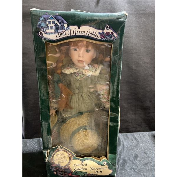 Anne of Green Gables Limited Edition Porcelain Doll in Box