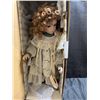 Image 1 : Danbury Mint Porcelain Doll in Box with Stand and Ballet Shoes