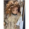 Image 2 : Danbury Mint Porcelain Doll in Box with Stand and Ballet Shoes