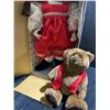 Image 4 : Ashton-Drake Galleries Porcelain Doll 'Natasha' With Bear, Boxed