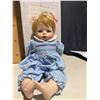 Image 1 : Ashton-Drake Galleries Porcelain Doll in Blue Gingham Dress