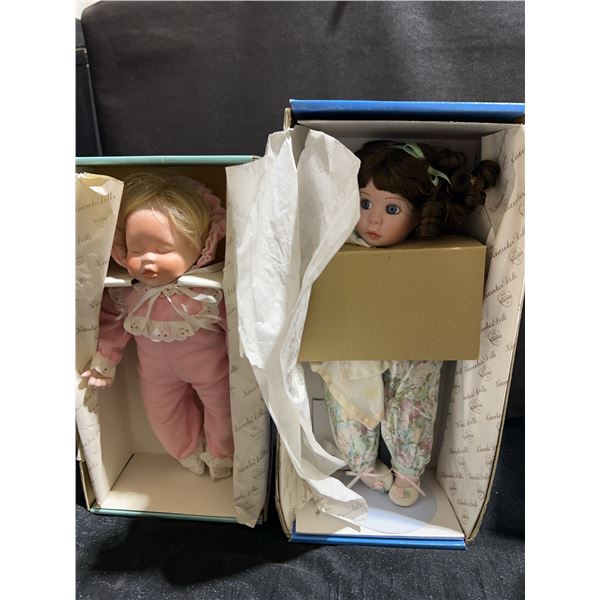 Knowles Collector Dolls in Original Boxes