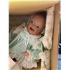Image 2 : Ashton-Drake Galleries Baby Doll, Mini Red Chair, Porcelain Dog