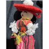 Image 2 : Handmade Yarn Dolls, Plush Bear, Clown Dolls, and Ceramic Trinket Box