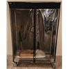 Image 1 : Uline Heavy Duty Rolling Garment Rack with Zippered Dust Cover and Velvet Hangers