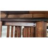 Image 9 : Oval Wooden Dining Table with Extension Leaves and Four Chairs