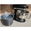 Image 2 : KitchenAid Artisan Mixer Model 4KSM150PS08 with Accessories
