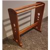 Image 1 : Hand Made Wooden Blanket Stand with Heart Motif