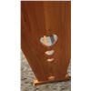 Image 4 : Hand Made Wooden Blanket Stand with Heart Motif