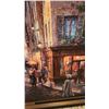 Image 5 : Framed Giclee "A Stroll in Montmartre" by Cao Yong, 195/425, 39" x 49" Framed