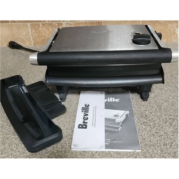 Breville Panini Grill Model BGR200XL