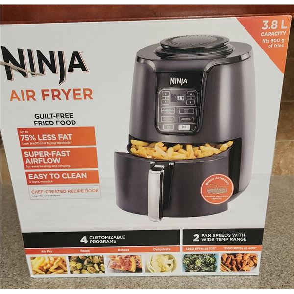 Ninja AF101C Air Fryer with 3.7 Litre Capacity