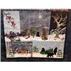 Image 3 : Hanging Handmade Christmas/Winter Themed Quilt
