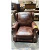 Image 2 : STUDDED LEATHER RECLINER