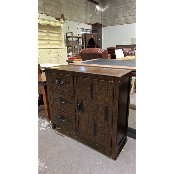 T500-430 WOOD ACCENT CABINET MADE IN VIETNAM
