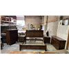 Image 1 : BROYHILL ATTIC HEIRLOOMS 5-PC BEDROOM SUITE INCLUDING; KING SIZE BED, 7-DRAWER 1-DOOR DRESSER,