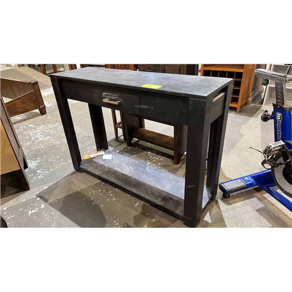 1-DRAWER WOOD HALL TABLE 46" X 14" X 33"