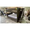 Image 1 : CARAMIA FURNITURE KERR BUNK BED WITH STAIRS, LADDER, ROLLOUT STORAGE DRAWERS & SEALY POSTURPEDIC