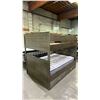 Image 3 : CARAMIA FURNITURE KERR BUNK BED WITH STAIRS, LADDER, ROLLOUT STORAGE DRAWERS & SEALY POSTURPEDIC