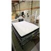 Image 2 : SEALY POSTUREPEDIC PROBACK QUEEN SIZE MATTRESS WITH BOX SPRING & FOLDING BED STAND