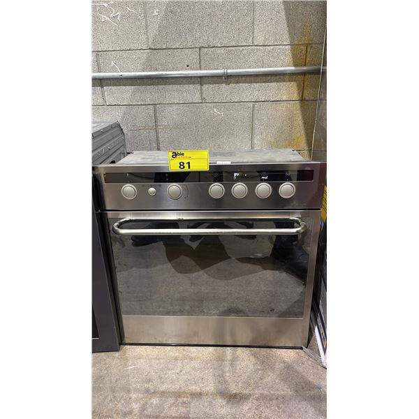 WHIRLPOOL STAINLESS STEEL BUILT-IN ELECTRIC OVEN 21.5" X 22.5"
